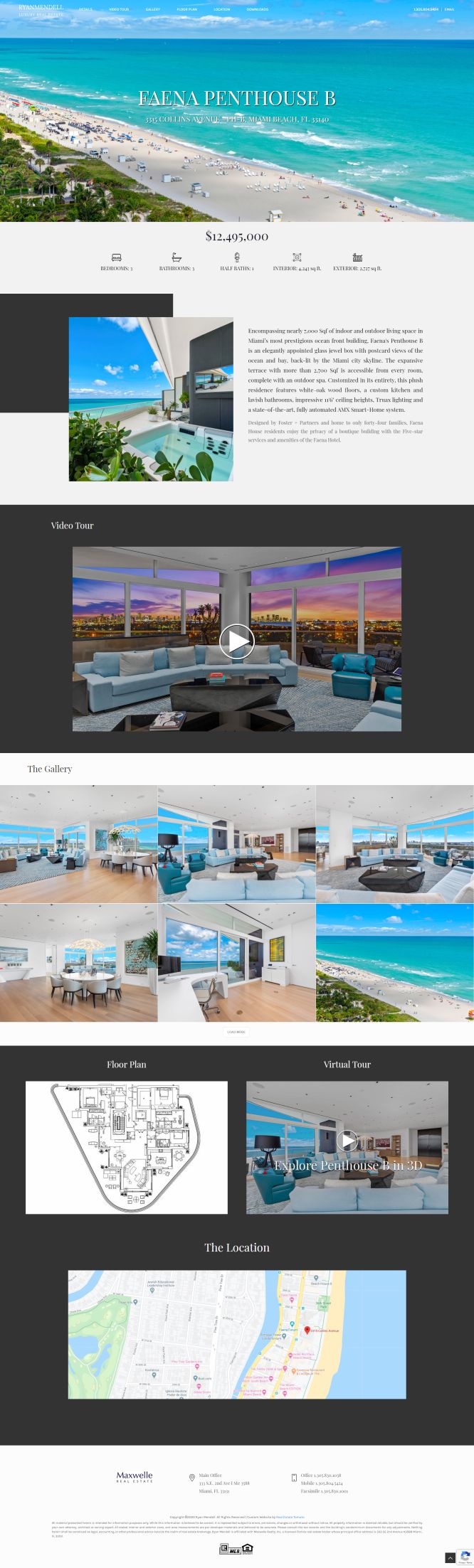 Single Property Website